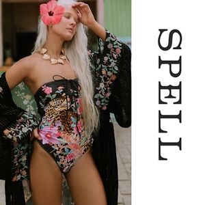 Spell & The Gypsy Collection Jimi One- Piece Swimsuit Size M